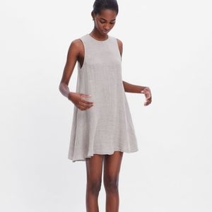 Zara Linen Swing Dress